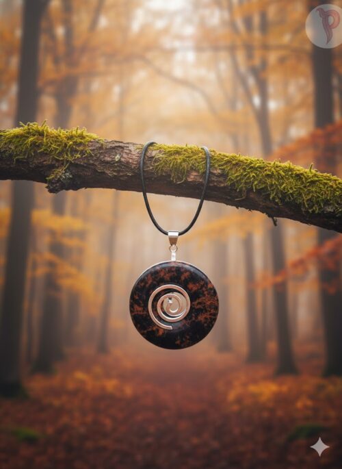 Mahagon ripats, poolvääriskivid punapea.ee